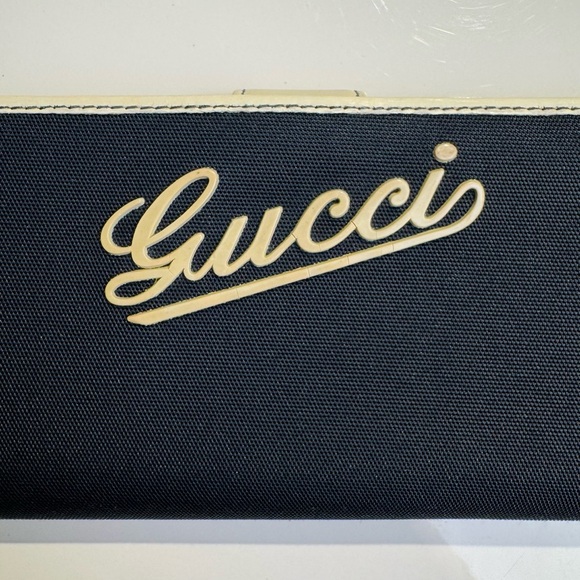 Gucci Navy Blue Wallet - Picture 2 of 7